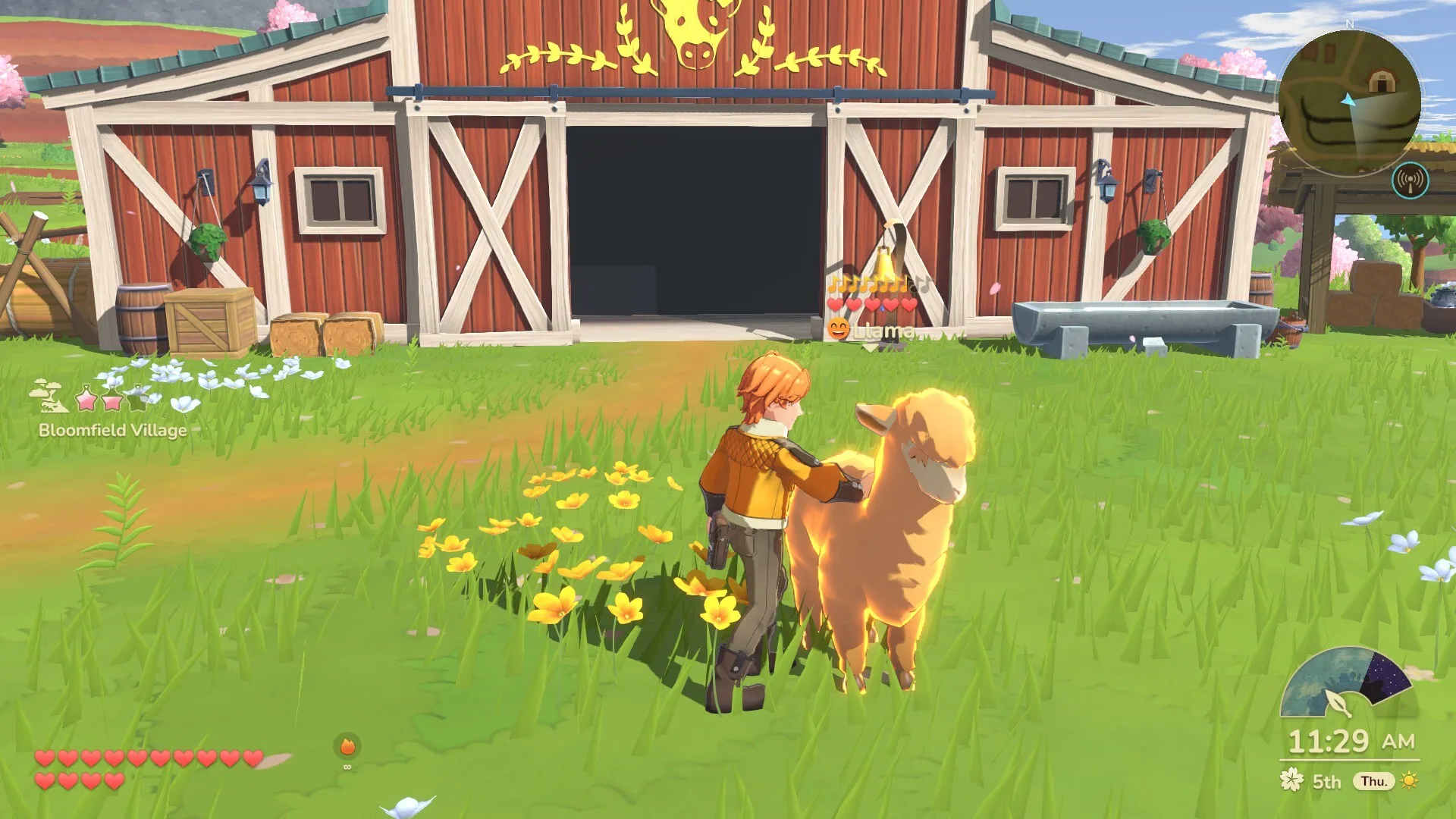 Open landscape in Harvest Moon: Echoes of Teradea